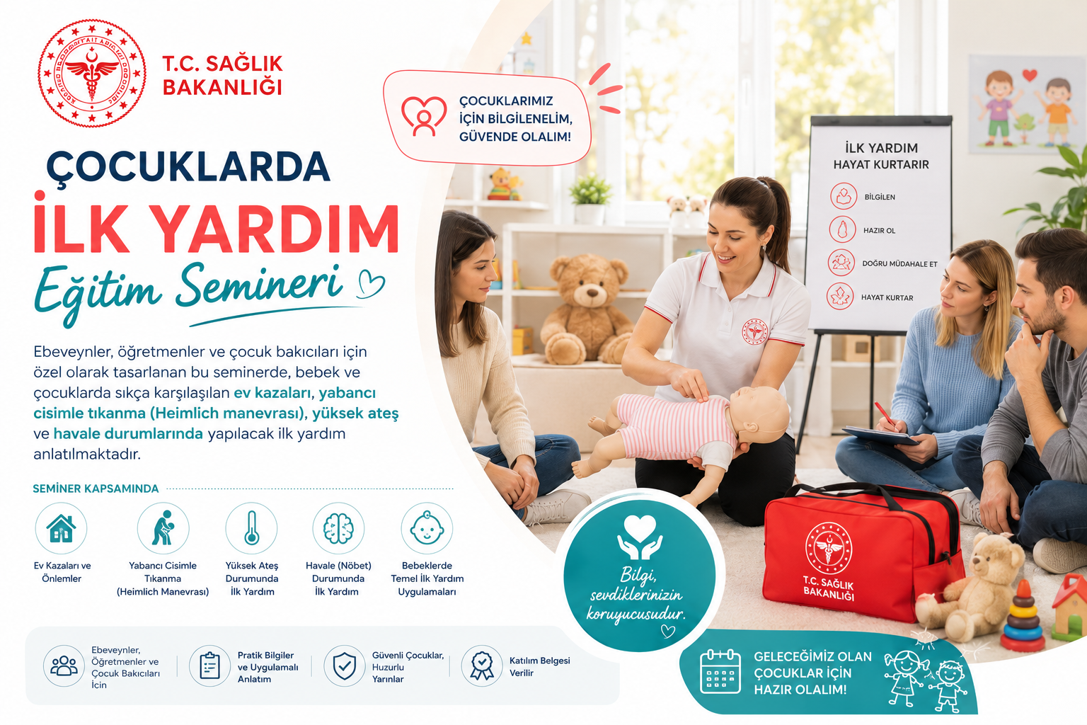 Çocuklarda İlk Yardım Eğitim Semineri
